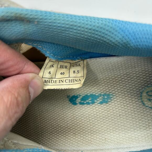 Louis Garneau Ergo Grip Cycle Shoes Womens Size 8.5 Blue Multi Rx Biking - Picture 8 of 9